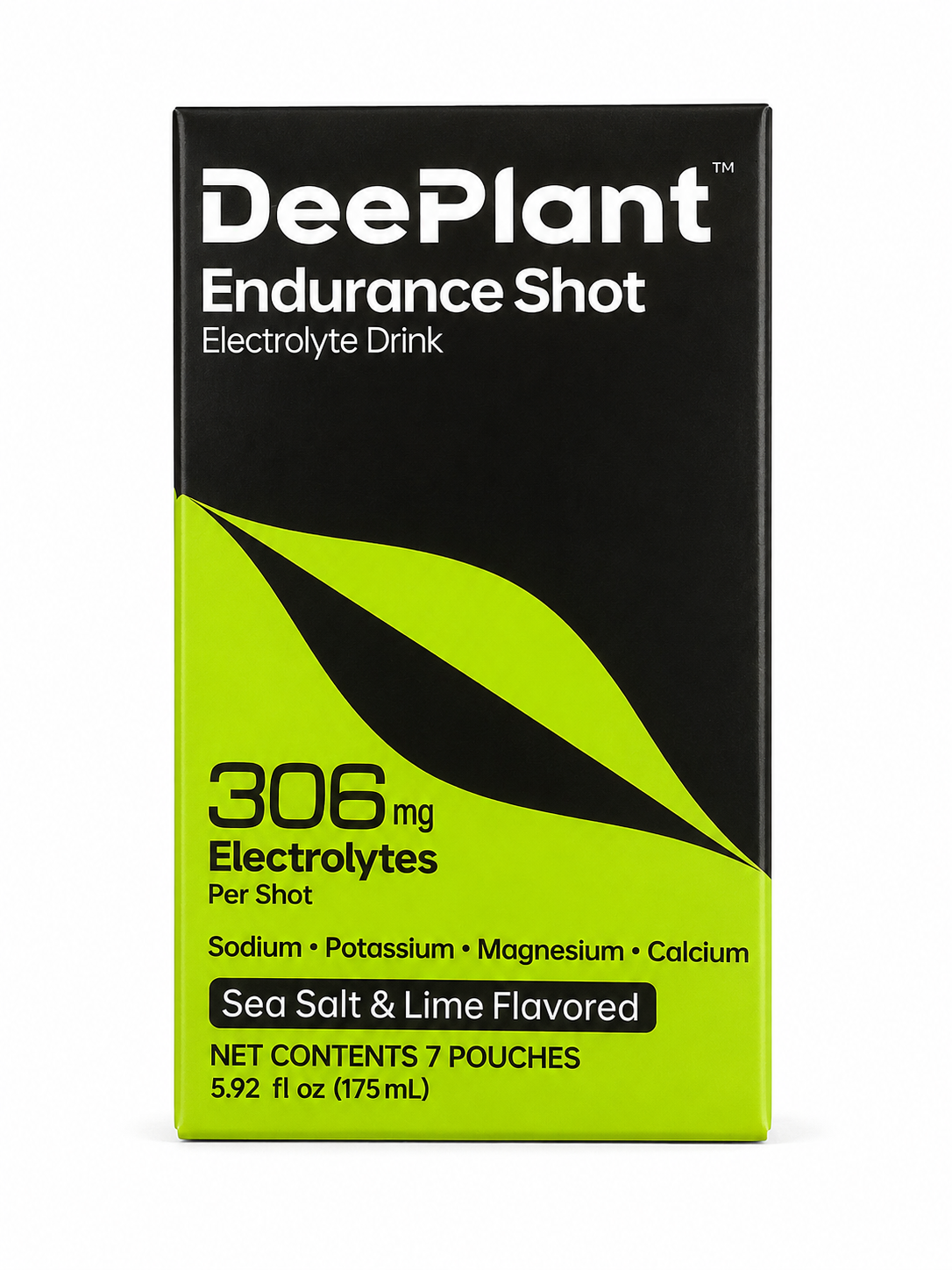 DeePlant Endurance Shot Electrolyte Drink, – Sea Salt Lime