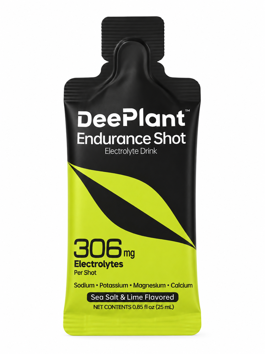DeePlant Endurance Shot Electrolyte Drink, – Sea Salt Lime